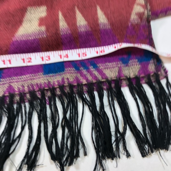 Women large scarf /shawl ethnic print - Picture 3 of 4